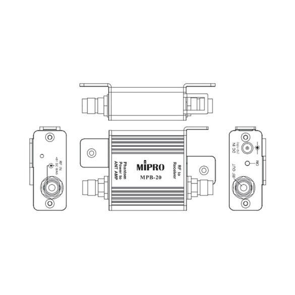 Mipro MPB20 Booster d'antenne