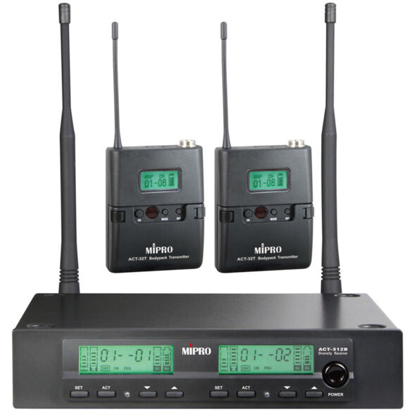 Mipro ACT 312II + 2 x ACT32T