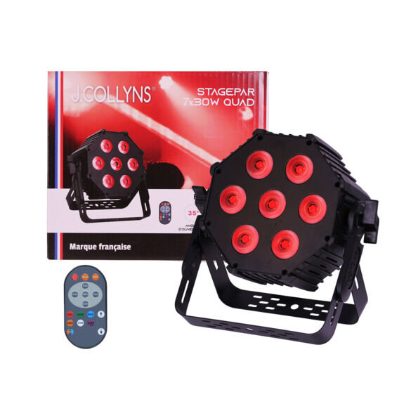 Par Slim 7x30W RGBW 4-en-1