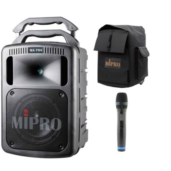 MIPRO MA 708 Pack sono portable professionnelle 190W avec micro sans fil