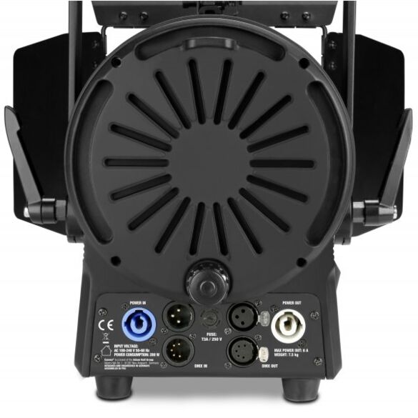 Cameo TS 200 WW - Spot pour théâtre avec lentille de Fresnel et LED blanc chaud 180 W, boîtier noir