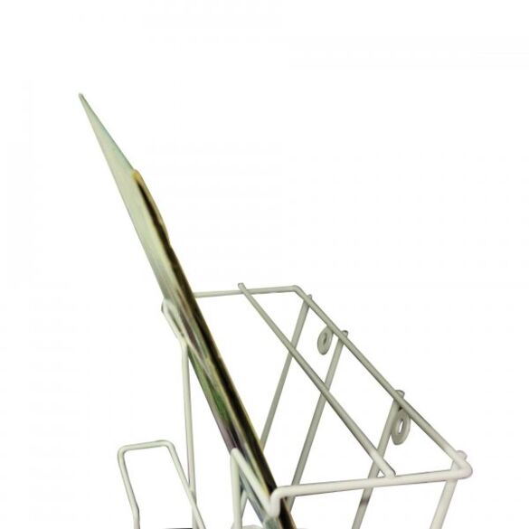 SUPPORT MURAL 60 VINYLES BLANC - VWM 60 WH