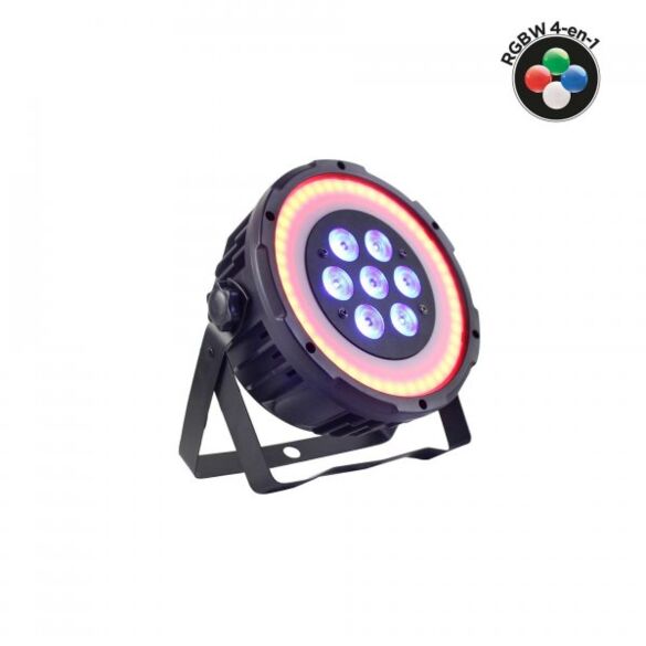 PAR SLIM 7x10W QUAD RING Power Lighting
