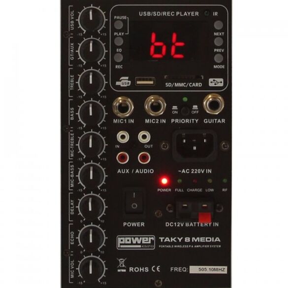TAKY 8 MEDIA Power Acoustics