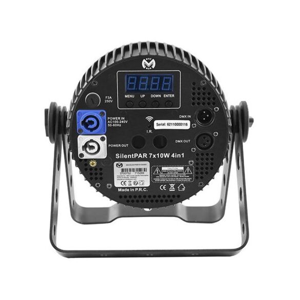 Silent PAR 7X10W4IN Mac Mah