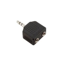 Adaptateur en Y 2 x Mini Jack stéréo vers Mini Jack stéréo mâle