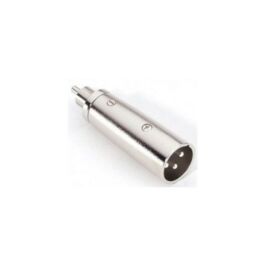 Adaptateur XLR mâle vers RCA mâle