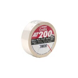Rouleau Gaffer mat blanc AT200
