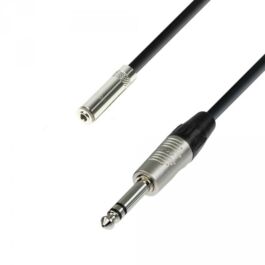 Rallonge Câble Casque Audio Jack stéréo 3,5 mm vers Jack stéréo 6,35 mm 6 m