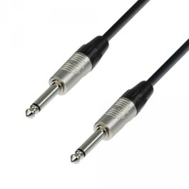 Câble Instrument REAN Jack 6,35 mm mono vers Jack 6,35 mm mono 0,3 m