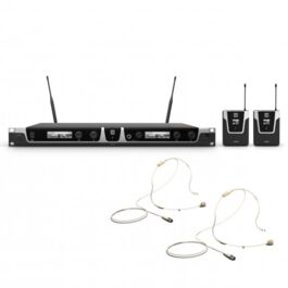 LD Systems U506 BPL 2 - Système de Micro sans Fil avec 2 x Émetteur Ceinture et Micro Cravate