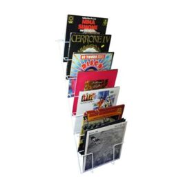SUPPORT MURAL 60 VINYLES BLANC - VWM 60 WH
