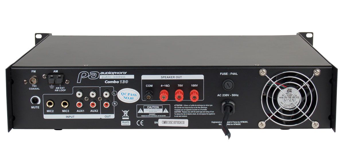 Ampli Sono Audiophony COMBO130 en vente sur Technimusic