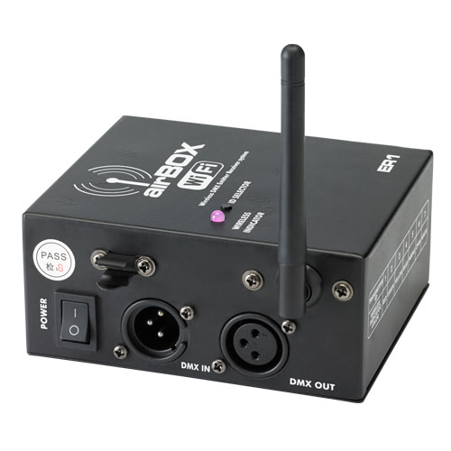 DMX Sans Fil Contest AirBox ER1: émetteur récepteur DMX, boitier